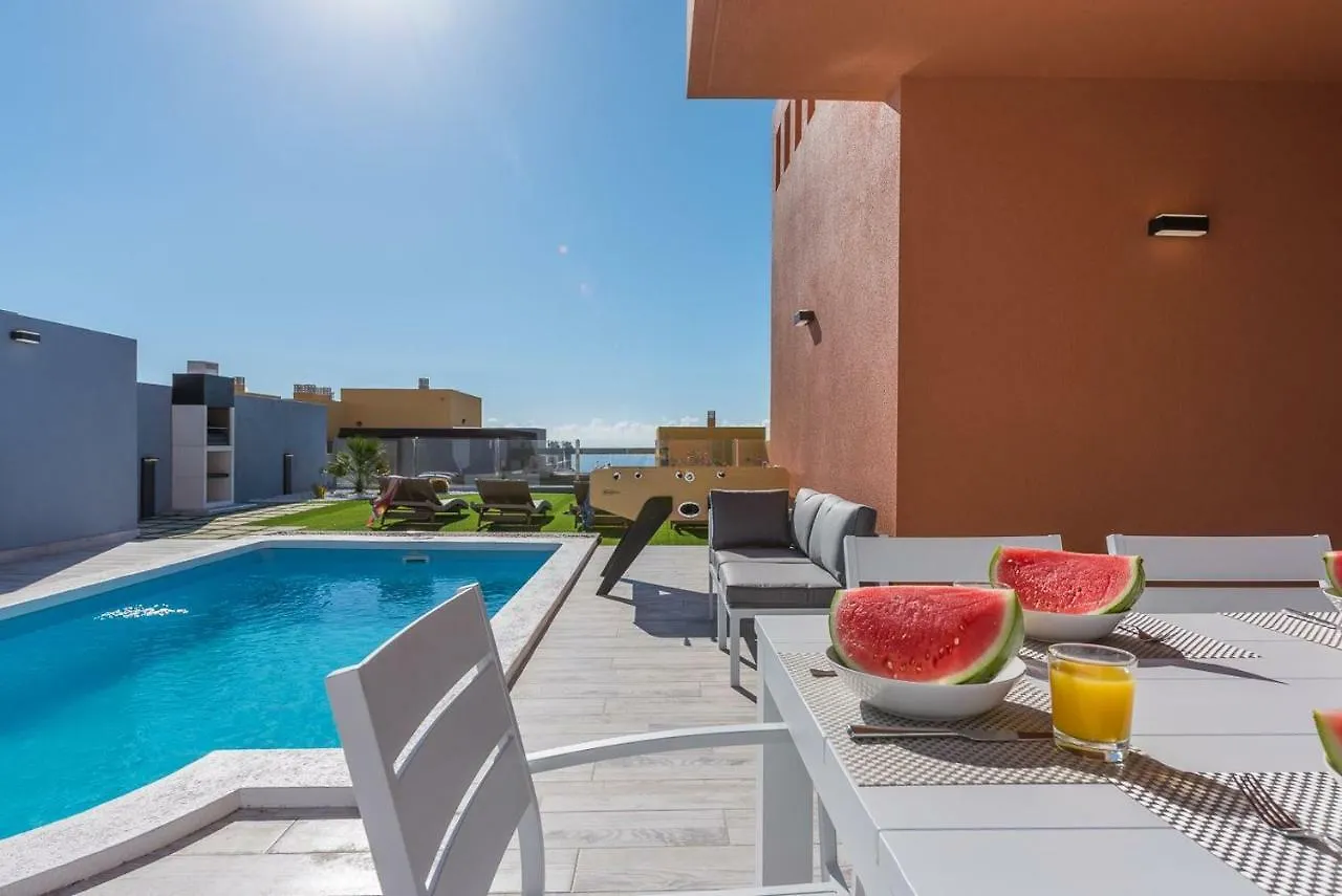 Villas Elena Y Mario Ocean View, Heated Pool, Fast Fiber Caleta De Fuste Spain