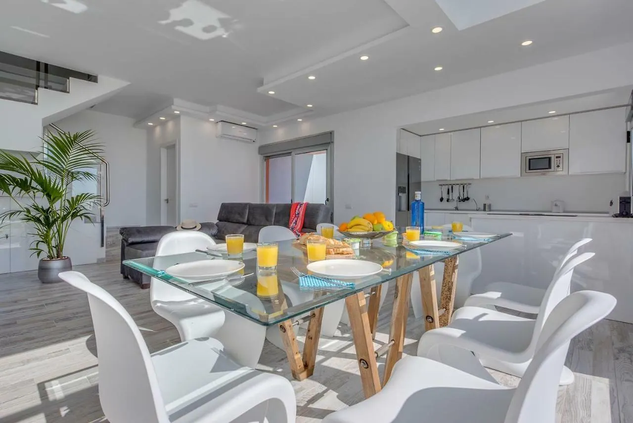 Villas Elena Y Mario Ocean View, Heated Pool, Fast Fiber Caleta De Fuste
