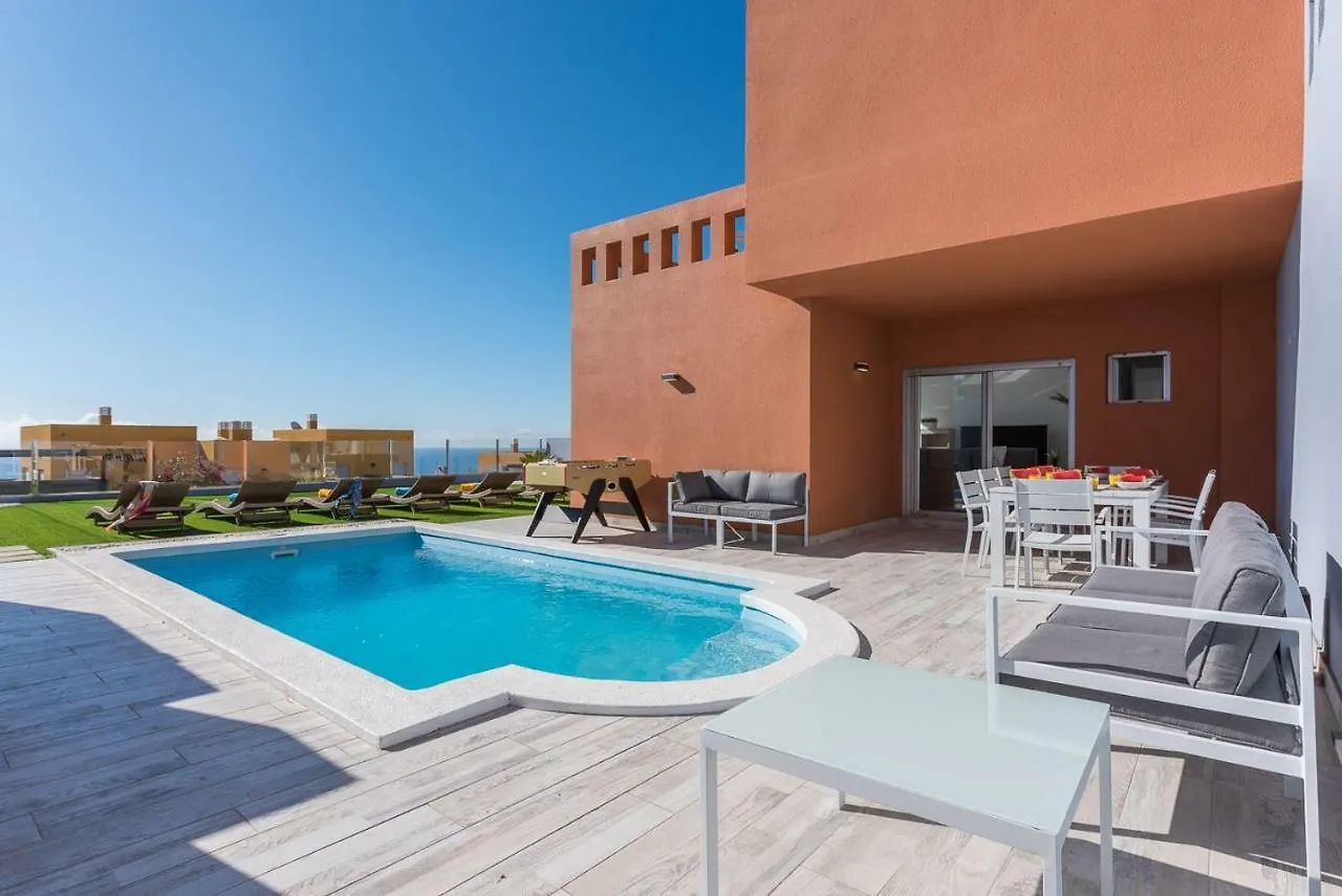 Villas Elena Y Mario Ocean View, Heated Pool, Fast Fiber Caleta De Fuste Spain